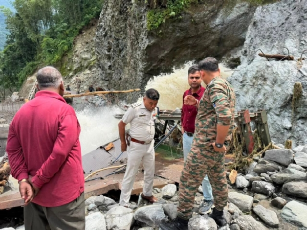 प्रभावित क्षेत्रको निरीक्षण