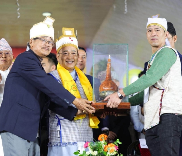 मुख्यमन्त्री प्रेमसिंह तामाङ दार्जिलिङमा