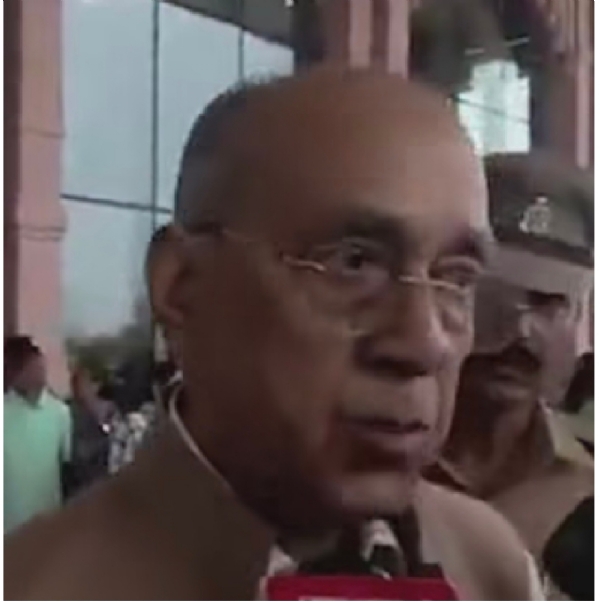 राम मन्दिर निर्माण समितिका अध्यक्ष नृपेन्द्र मिश्र राम मन्दिर निर्माण समितिका अध्यक्ष नृपेन्द्र मिश्र