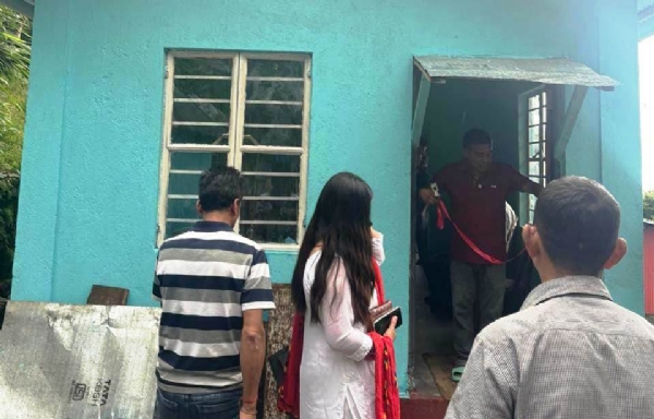 अनित थापाको सहयोगमा माईथेबा तामाङले पाइन् नयाँ घर