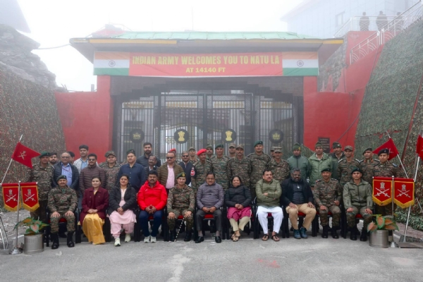 गृह मामिला सम्बन्धी संसदीय स्थायी समितिको प्रतिनिधिमण्डलद्वारा नथुला भ्रमण गृह मामिला सम्बन्धी संसदीय स्थायी समितिको प्रतिनिधिमण्डलद्वारा नथुला भ्रमण