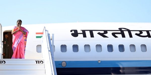 राष्ट्रपति मुर्मु मोल्डोवा पुगिन्, उपप्रधानमन्त्री मिहाई पोपशोईले गरे स्वागत