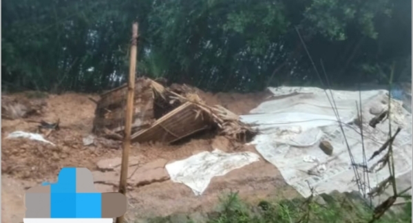 Image of the Nagaland Flood Situation.