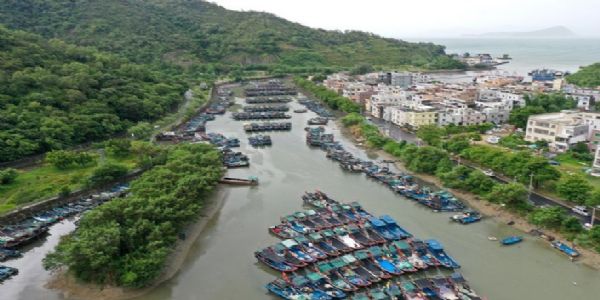 चीनको ग्वाङ्गडोङ प्रान्तमा चक्रवात 