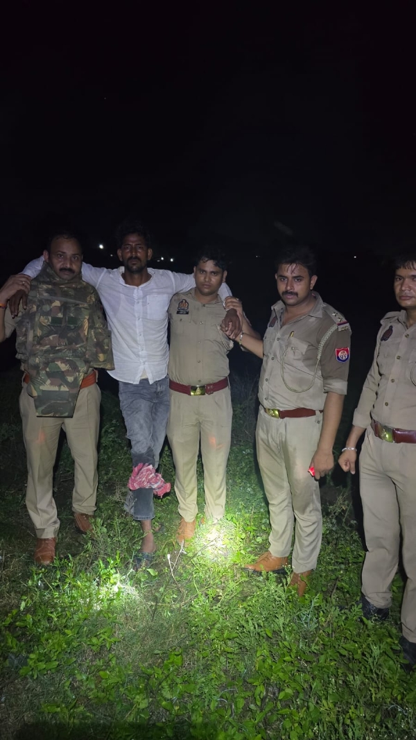 गिरफ्तार बदमाश