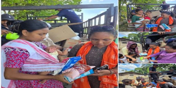 असममा बाढीबाट नौ जिल्लाका ५,२४,७३३ जना प्रभावित, थप दुई शव फेला