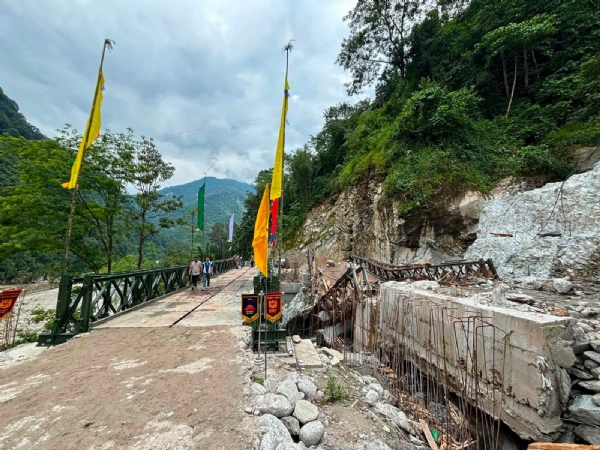 Belly bridge inaugurated Belly bridge inaugurated