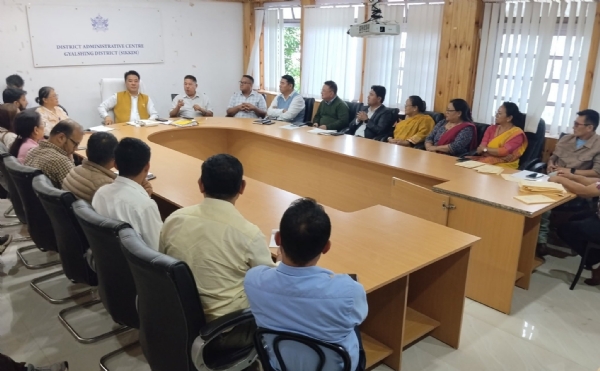 जिल्लास्तरीय २१२औं भानु जयन्ती समारोहको तयारीको समीक्षा जिल्लास्तरीय २१२औं भानु जयन्ती समारोहको तयारीको समीक्षा