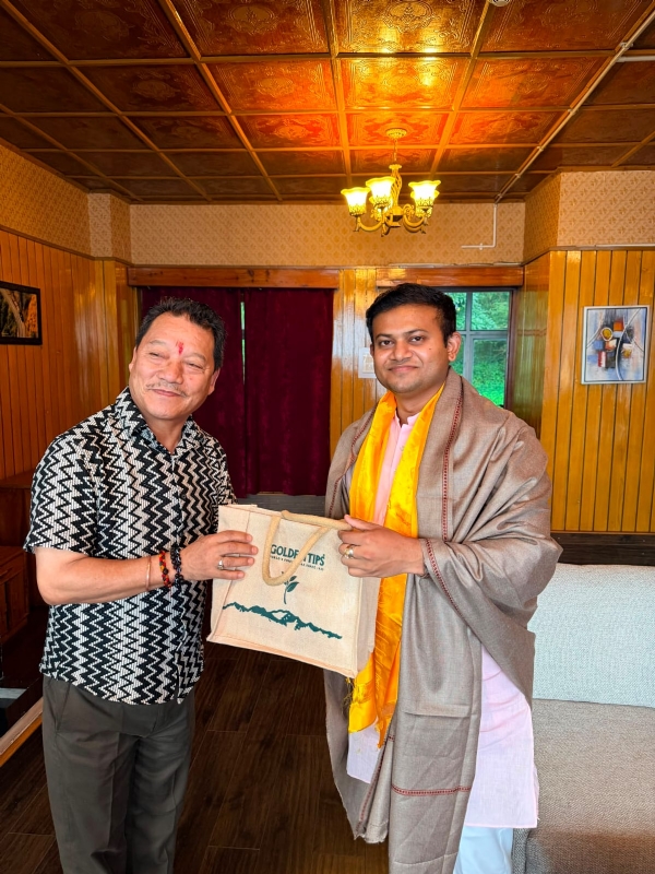 Bimal Gurung and law minister Bimal Gurung and law minister