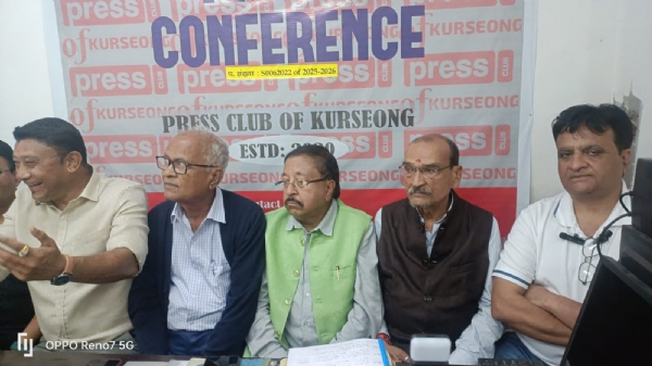 Executives addressing press conference