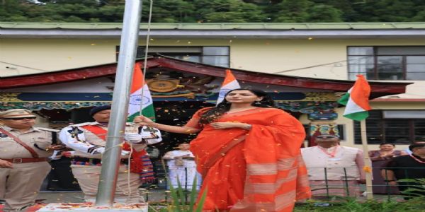 ८०औँ स्वतन्त्रता दिवसको अवसरमा डीएसी पाकिममा राष्ट्रिय झण्डा फहराइयो