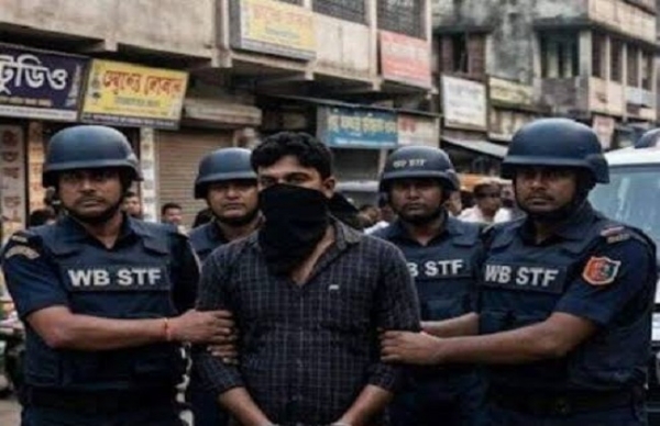 आरोपित को ले जाती एसटीएफ - सांकेतिक फोटो