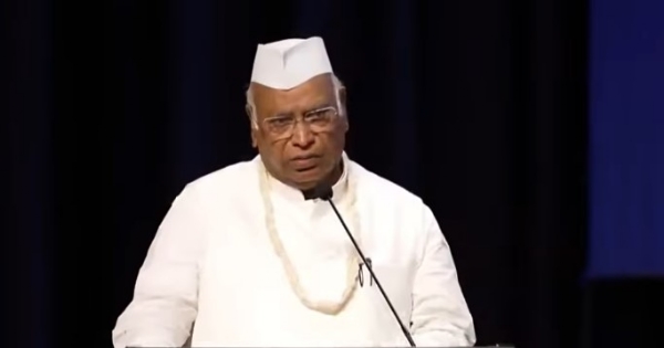 कांग्रेस अध्यक्ष मल्लिकार्जुन खरगे (फाइल फोटो)।