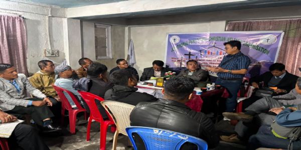 जोइण्ट फोरम पहाड़ तराइ ख्रिष्टियन वेलफेयर अर्गनाइजेसन केन्द्रिय समितिको खरसाङ शाखासित भेटघाट कार्यक्रम