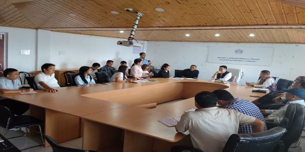गेजिङमा जिल्ला जल तथा स्वच्छ मिशन समितिको बैठक सम्पन्न