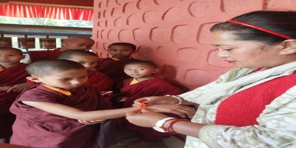 विद्या भारतीद्वारा पश्चिम सिक्किमको सीमावर्ती क्षेत्रमा रक्षाबन्धन उत्सव आयोजना
