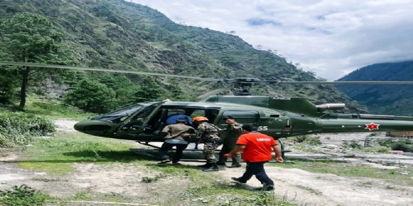 सुरुङमा फसेका व्यक्तिहरूको उद्धारका लागि भारतले नेपाल पठायो विशेष प्राविधिक टोली, १० टन राहत सामग्री पनि
