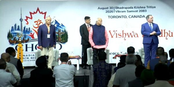 डा. भागवतले क्यानडामा भने- ‘हिन्दू जागेपछि संसार जाग्छ’, भारतको मूल संस्कृति एकता र विश्वलाई सहयोग गर्नु