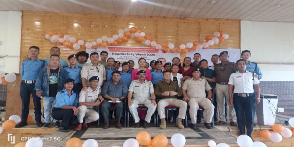खरसाङमा ट्राफिक सुरक्षा सप्ताह सचेतना कार्यक्रम सम्पन्न