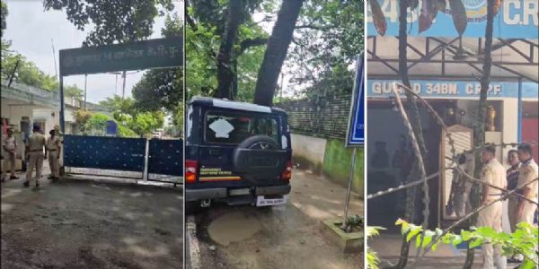 असमको सीआरपीएफ क्याम्पमा गोलीबारी, एएसआईले गऱ्यो आत्महत्या, दुई जवानको मृत्यु