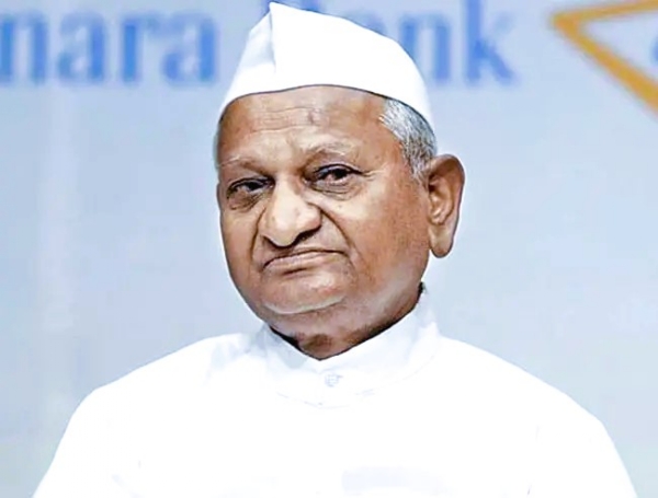 अण्णा हजारे, फाईल फोटो