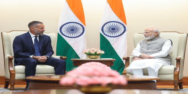 राजकुमार रहिम आगा खान पंचमले प्रधानमन्त्री मोदीलाई भेटे, भारत-एकेडीएन सहयोग बढ़ाउनमा छलफल