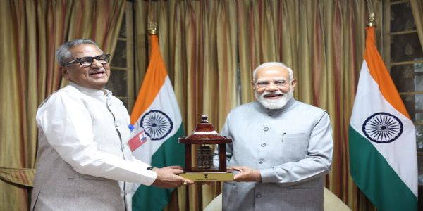 राज्यपालले प्रधानमन्त्री नरेन्द्र मोदीलाई जन्मदिनको शुभकामना दिए