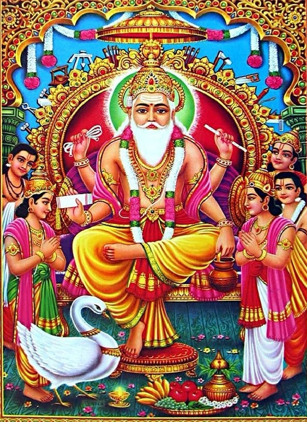 भगवान विश्वकर्मा (प्रतिकात्मक चित्र)।