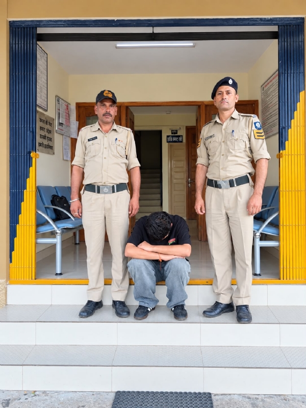 गिरफ्तार आरोपी गिरफ्तार आरोपी