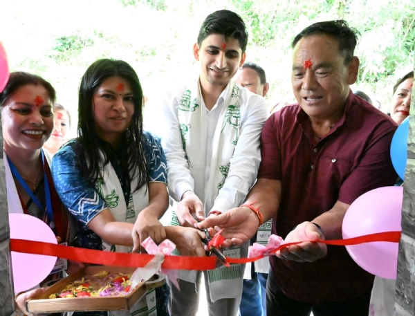 पाचेमा एसआरएलएमको सहयोगमा स्थापना गरिएको खादा निर्माण एकाई उद्घाटन