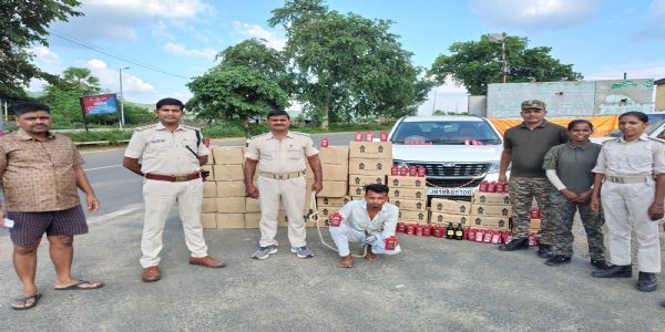 बिहार सीमामा 432 लिटर रक्सी जफत, तस्कर पक्राउ