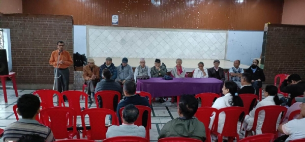 फूलपाती सांस्कृतिक शोभायात्रालाई लिएर खरसाङमा सभा सम्पन्न