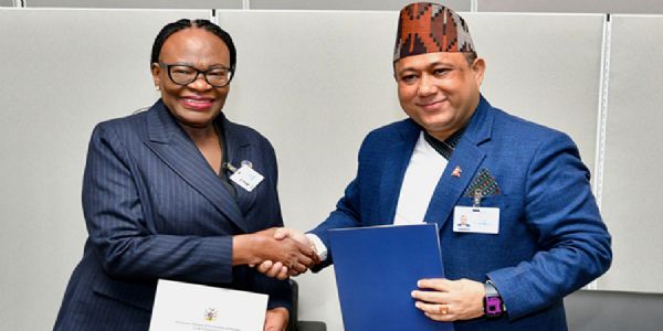 नेपाल र नामिबियाबीच कूटनीतिक सम्बन्ध स्थापना