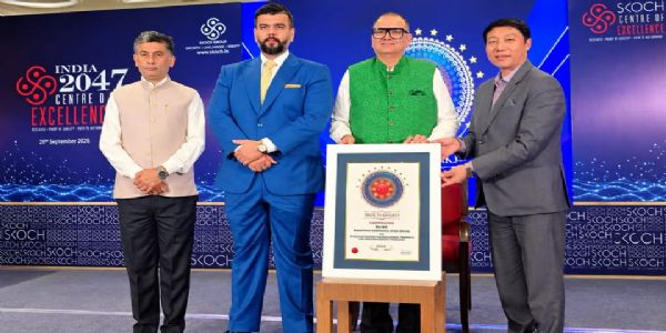 सिकनलाई प्रतिष्ठित स्कच पुरस्कार, अध्यक्ष राईले सरोकारवालालाई समर्पित गरे