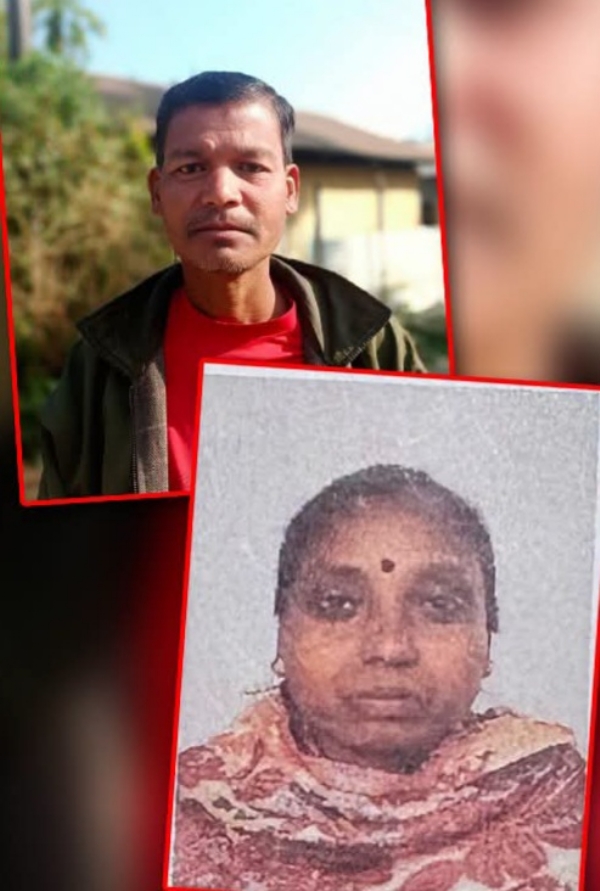 पति ने पत्नी को उतारा मौत के घाट पति ने पत्नी को उतारा मौत के घाट