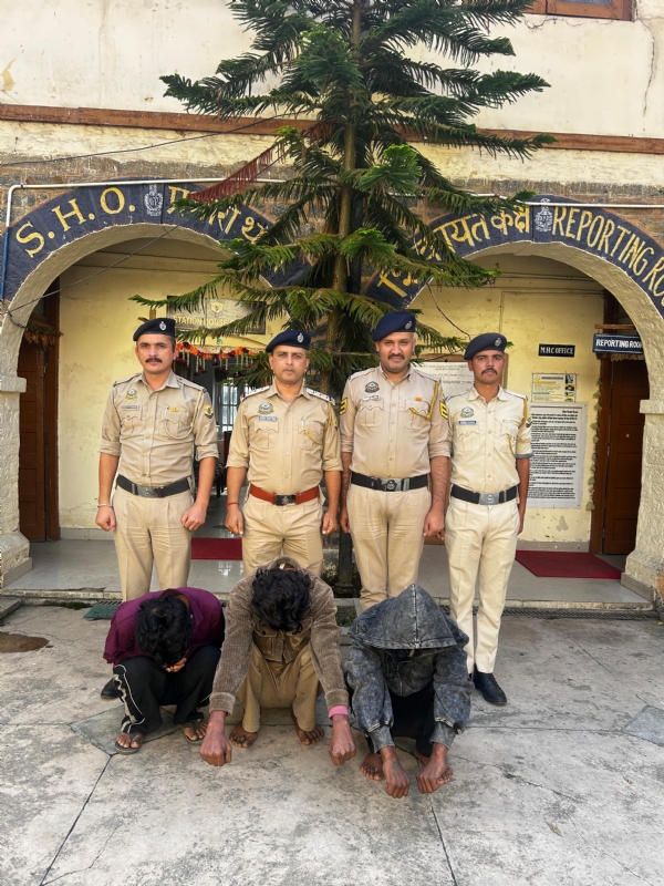 गिरफ्तार आरोपी