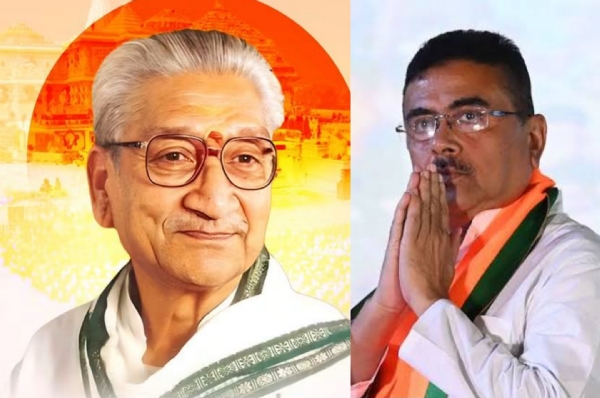 मुख्यमंत्री शुभेंदु अधिकारी ने अशोक सिंघल जी को दी श्रद्धांजलि