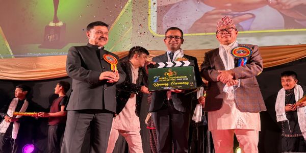 सिक्किम प्रतिनिधिमण्डल एल्डरशटमा आयोजित नेपाली स्वदेशी चलचित्र महोत्सवमा सहभागी