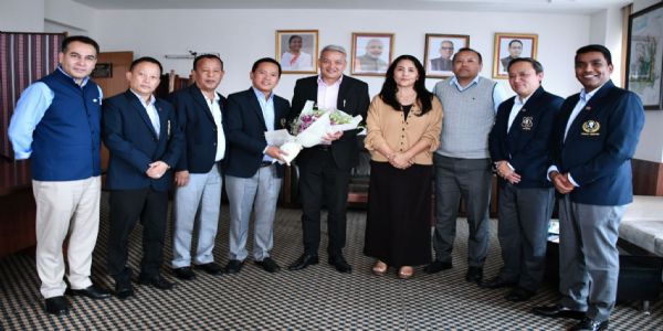 ४९औँ योनेक्स सनराइज जुनियर राष्ट्रिय ब्याडमिन्टन च्याम्पियनसिप आयोजनाबारे खेलमन्त्रीसँग भेट