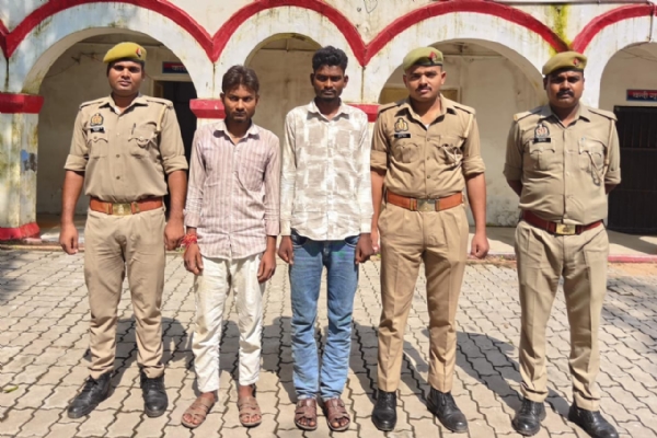 गिरफ्तार अभियुक्त