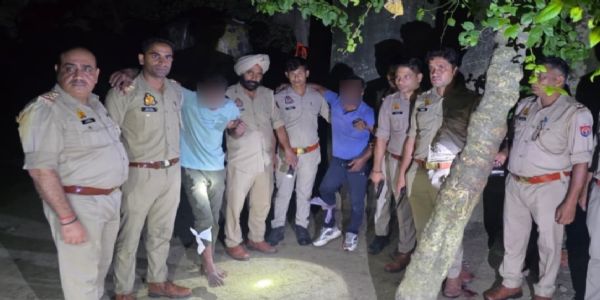 पुलिस भिड़न्तमा दुई बदमाश घाइते, एक फरार