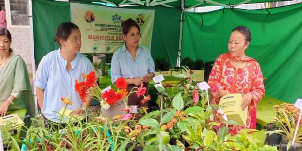 कृषि भवन परिसरमा प्रदर्शनी तथा बिक्री कार्यक्रम आयोजना