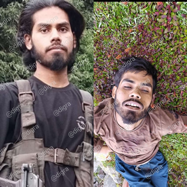 बडगाम में मारा गया आतंकवादी  पाकिस्तान का नागरिक और  लश्कर-ए-तैयबा का आतंकवादी