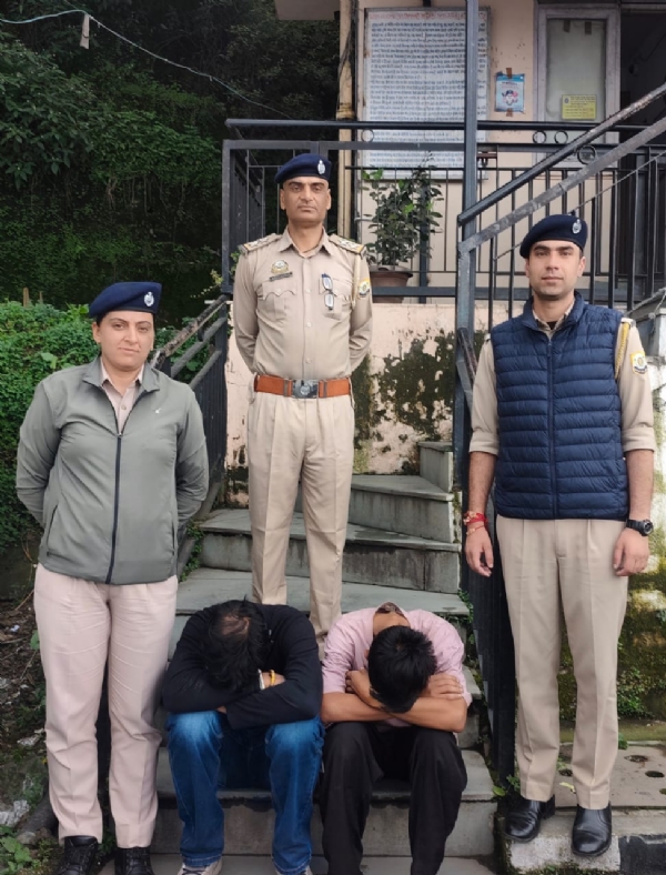 गिरफ्तार दो अभियुक्त