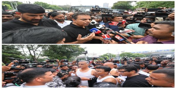 तेलङ्गाना विधानसभा बाहिर कालो टी-शर्टलाई लिएर हंगामा, हिरासतमा लिइए केटीआर, हरिश राव